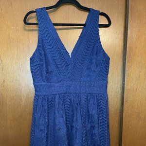 Blue Lace Dress